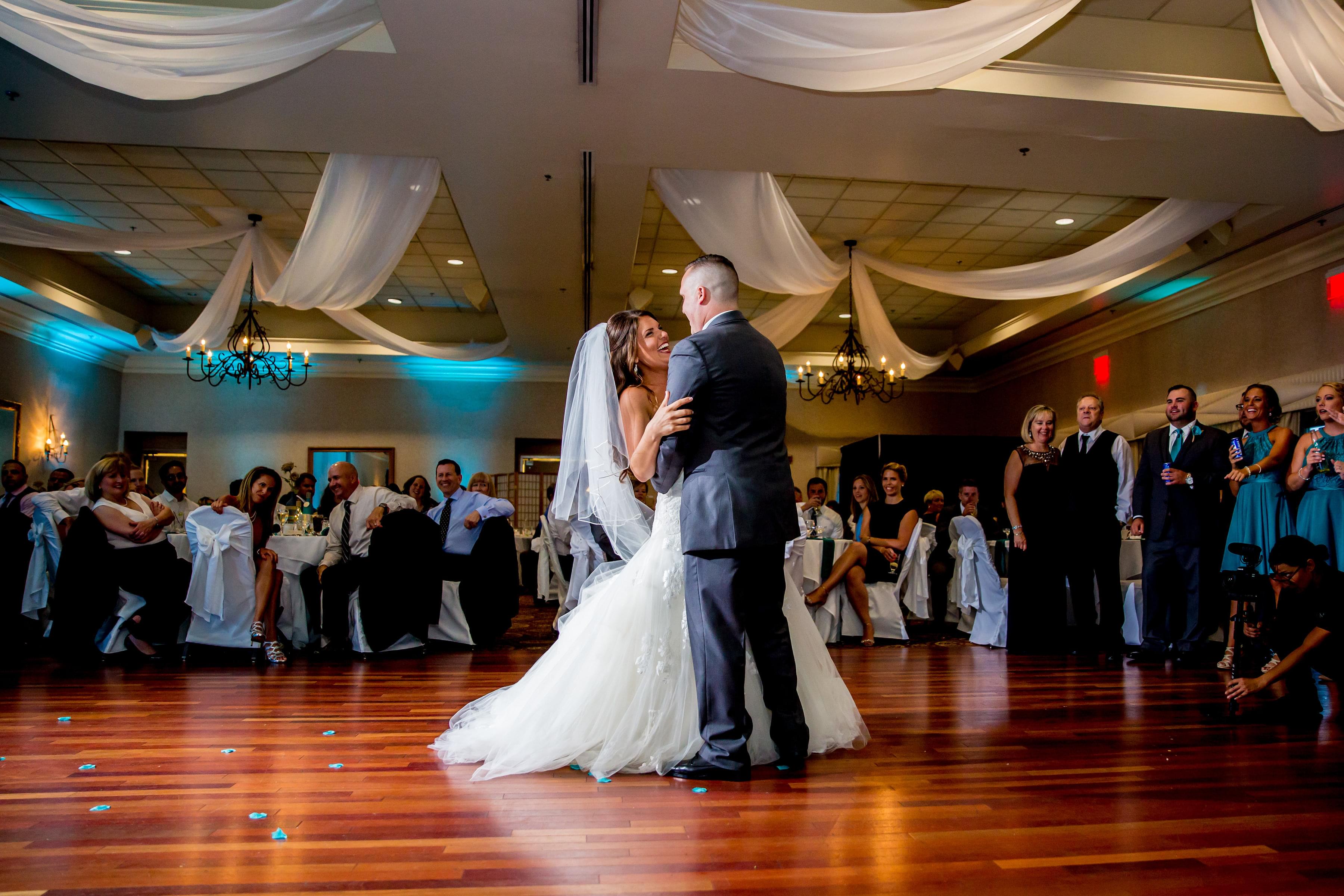 Wedding Couple at Marco's Restaurants & Events