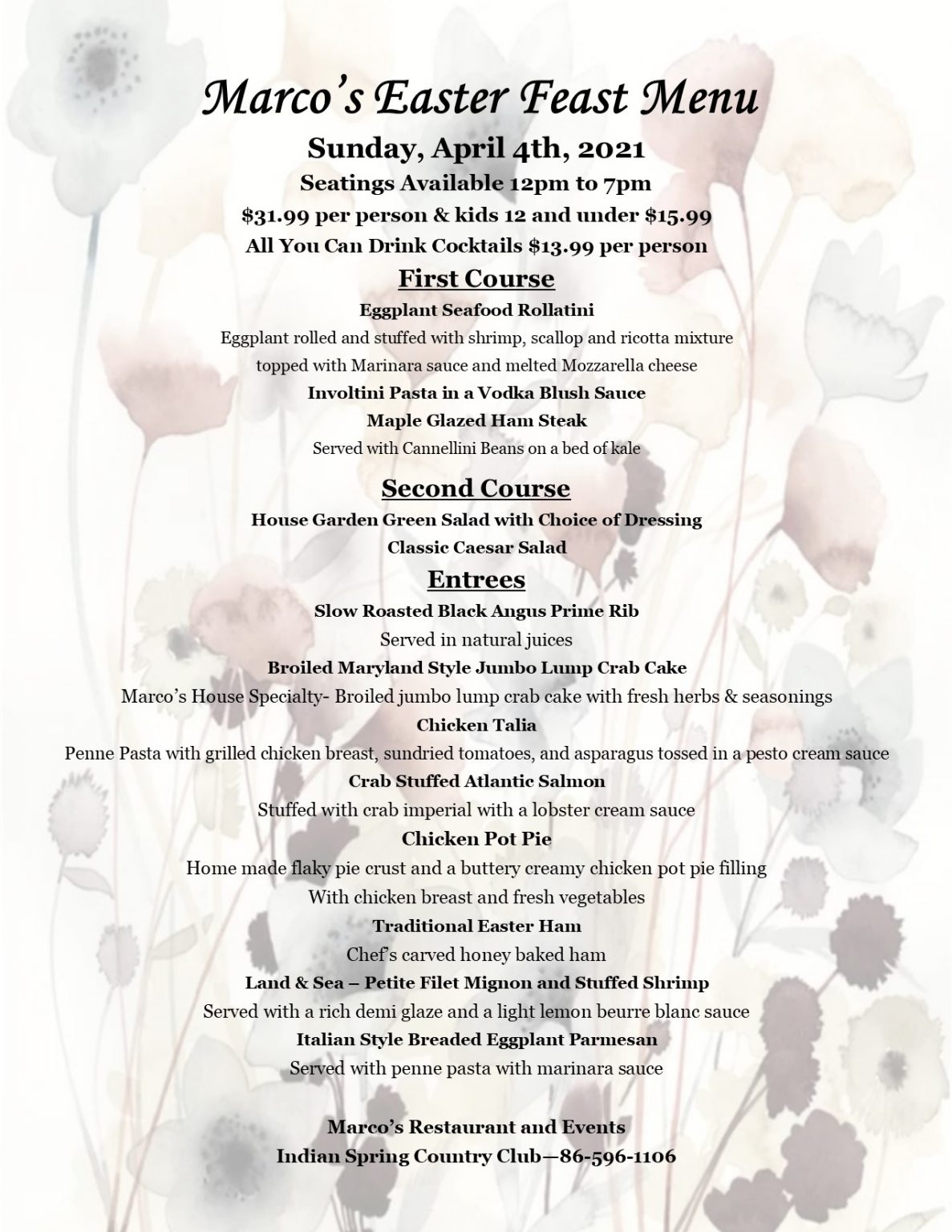 Marco's Restaurant & Events Marco's Restaurant & Events