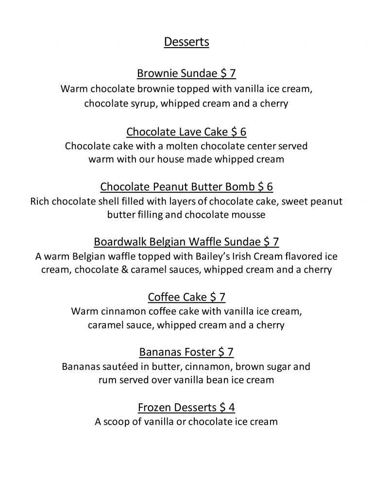 Indian Spring Restaurant Menu Marco's Restaurant & Events